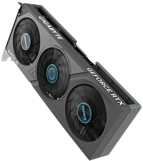 GIGABYTE GeForce RTX 4060 Ti EAGLE OC 8G Graphics Card, 3x WINDFORCE Fans,  8GB 128-bit GDDR6, GV-N406TEAGLE OC-8GD Video Card